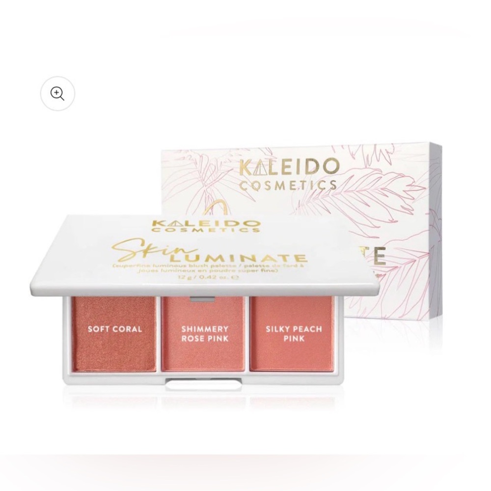 NEW Kaleido Cosmetics Skin Luminate Blush Palette